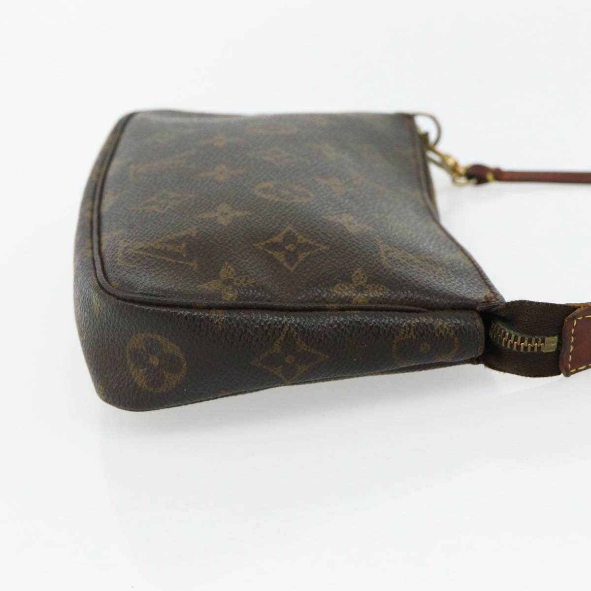 LOUIS VUITTON Monogram Pochette Accessoires Pouch M51980 LV Auth ti3911