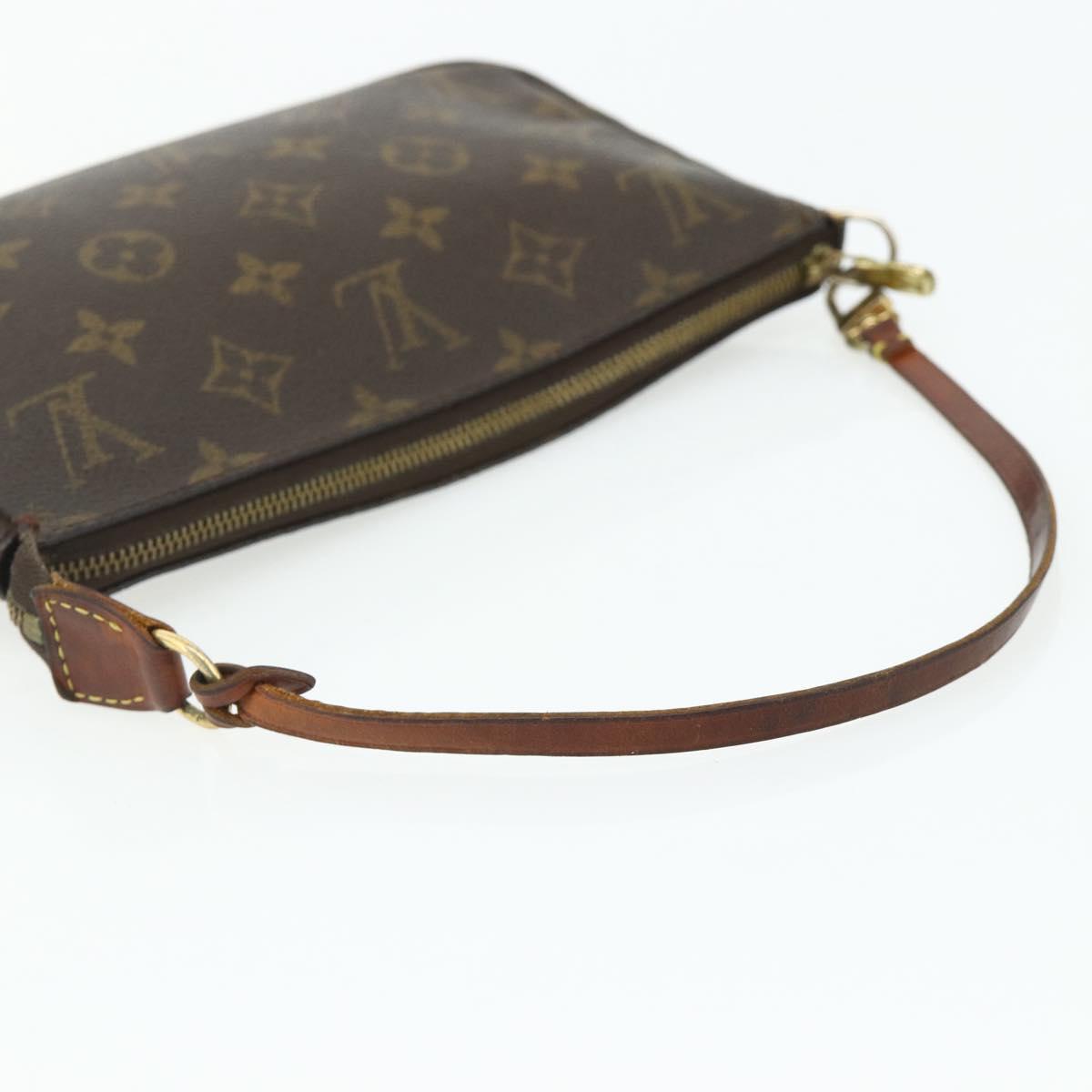 LOUIS VUITTON Monogram Pochette Accessoires Pouch M51980 LV Auth ti3911