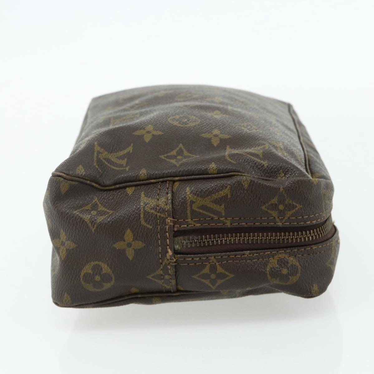 LOUIS VUITTON Monogram Trousse Toilette 28 Clutch Bag M47522 LV Auth ti3912