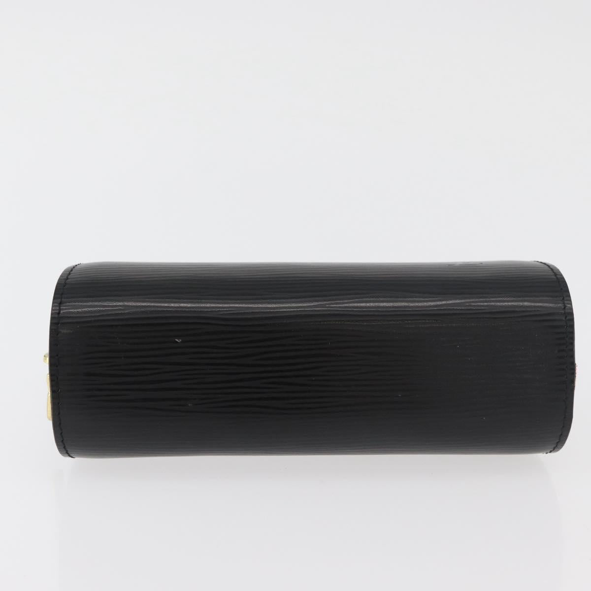 LOUIS VUITTON Epi Dauphine PM Pouch Black M48442 LV Auth ti3914