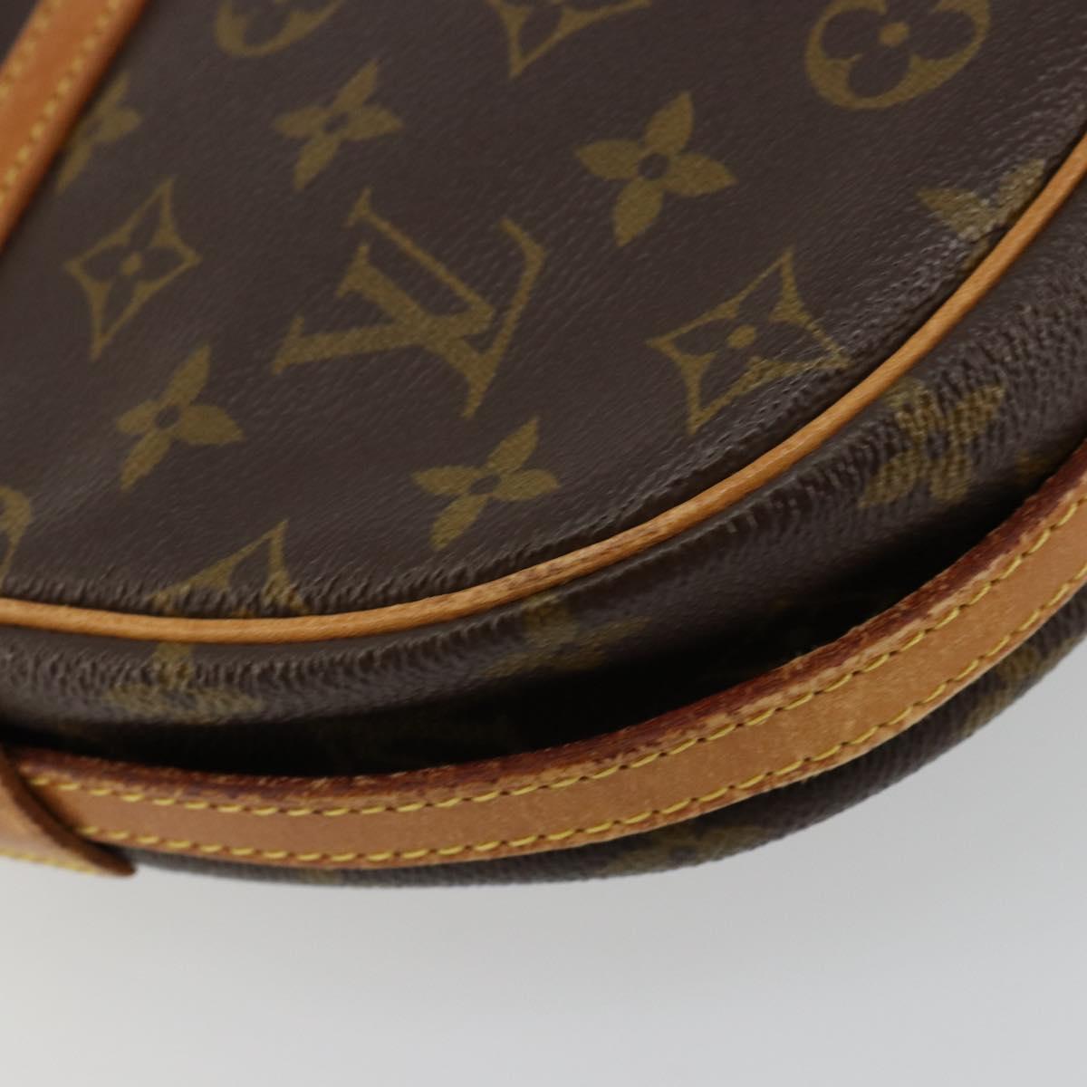 LOUIS VUITTON Monogram Jeune Fille MM Shoulder Bag M51226 LV Auth ti3916