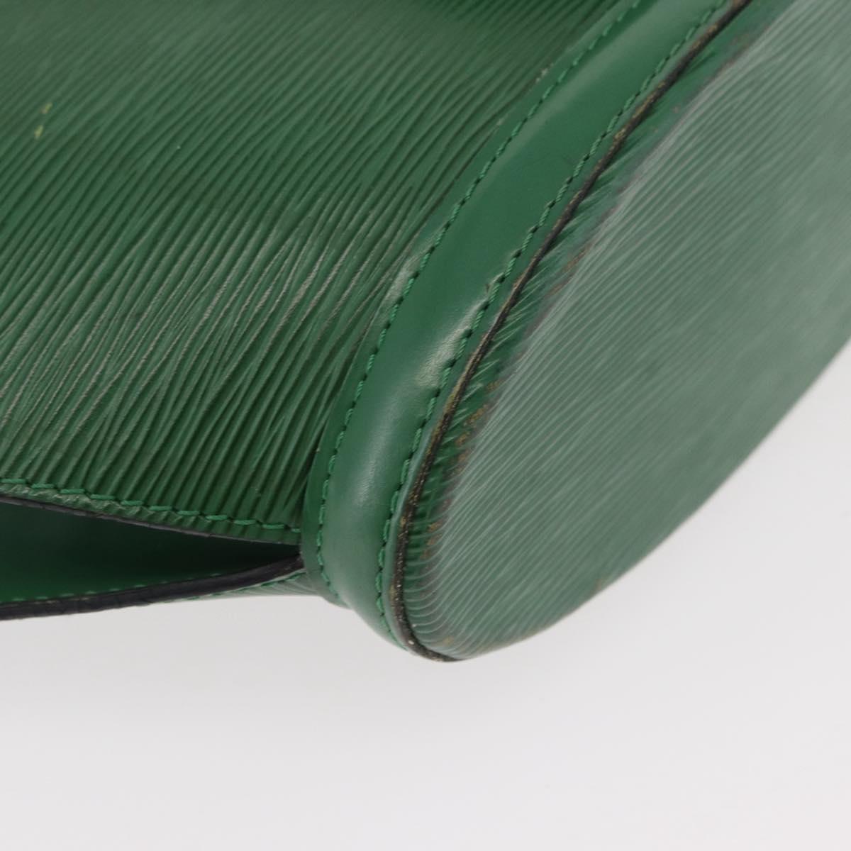 LOUIS VUITTON Epi Saint Jacques Hand Bag Green M52274 LV Auth ti3917