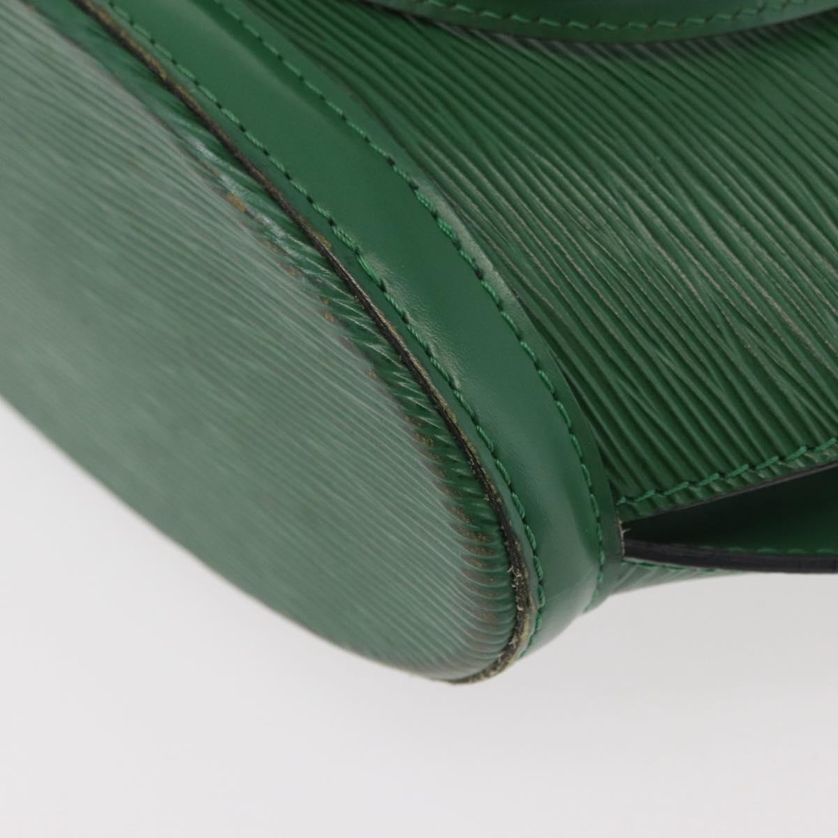 LOUIS VUITTON Epi Saint Jacques Hand Bag Green M52274 LV Auth ti3917