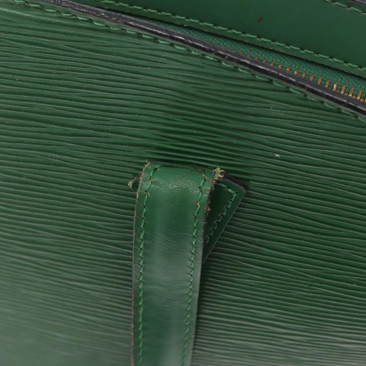 LOUIS VUITTON Epi Saint Jacques Hand Bag Green M52274 LV Auth ti3917