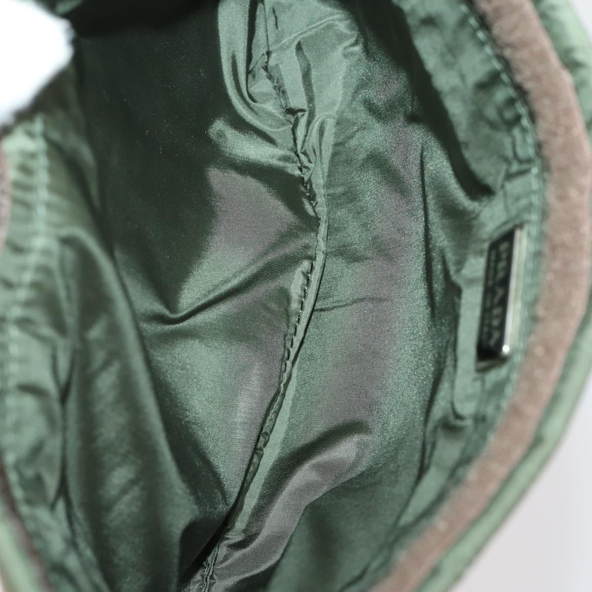 FENDI Gucci PRADA Pecan Canvas Bag Nylon 5 Set Brown Black Green Auth ti3938