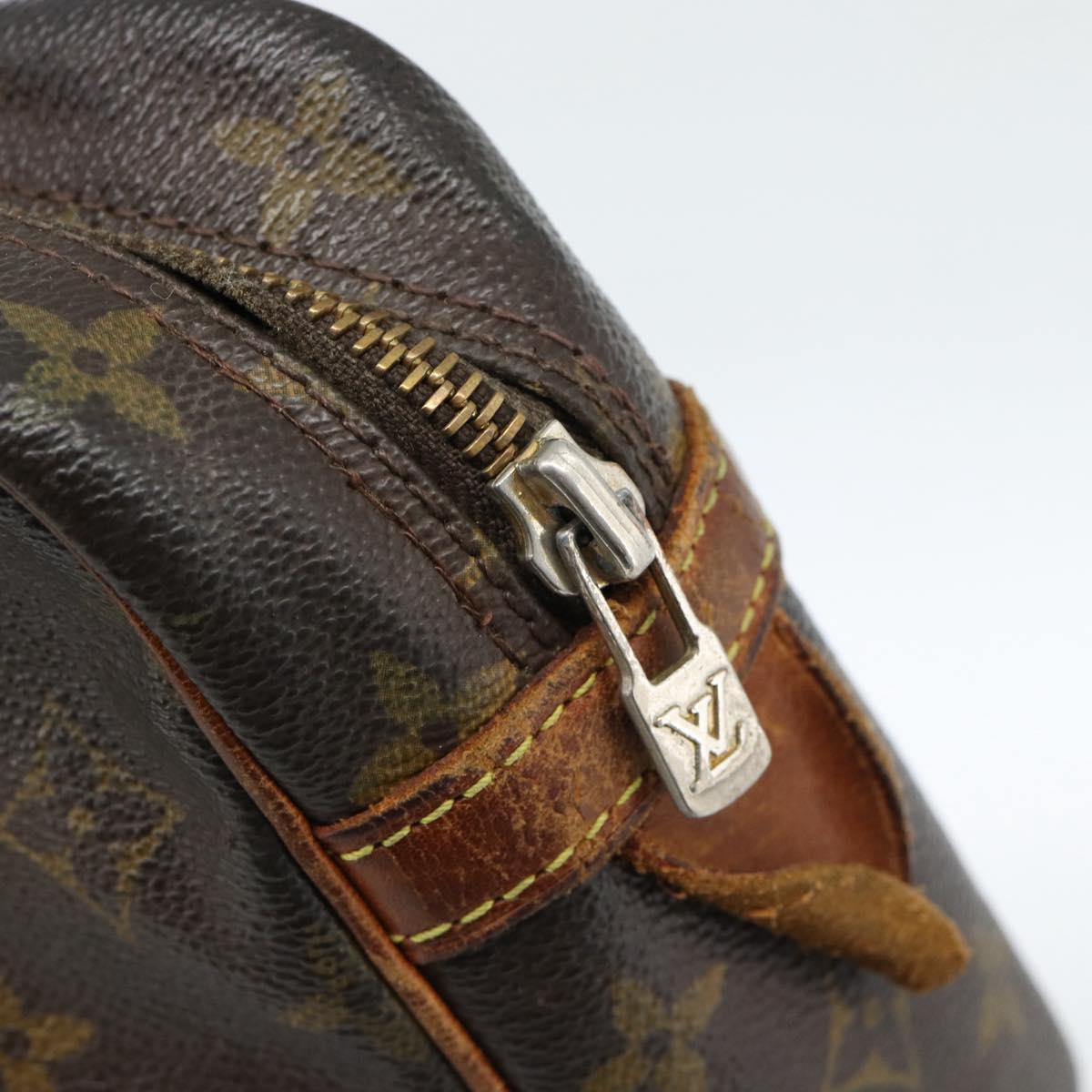 LOUIS VUITTON Monogram Compiegne 28 Clutch Bag M51845 LV Auth ti3951