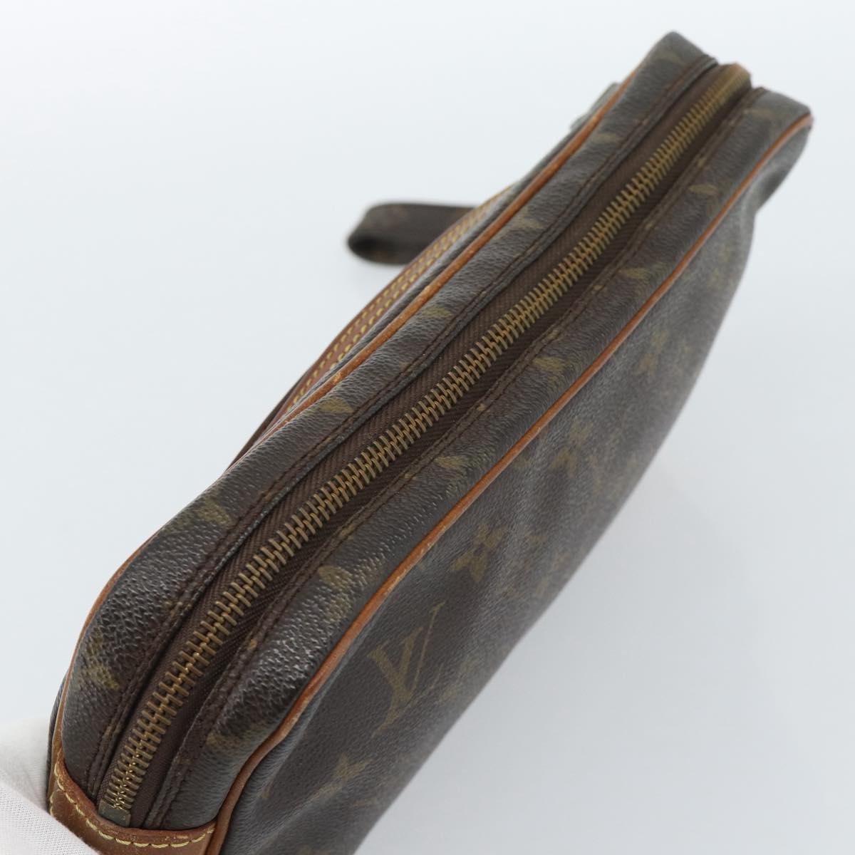 LOUIS VUITTON Monogram Marly Dragonne GM Clutch Bag M51825 LV Auth ti3952