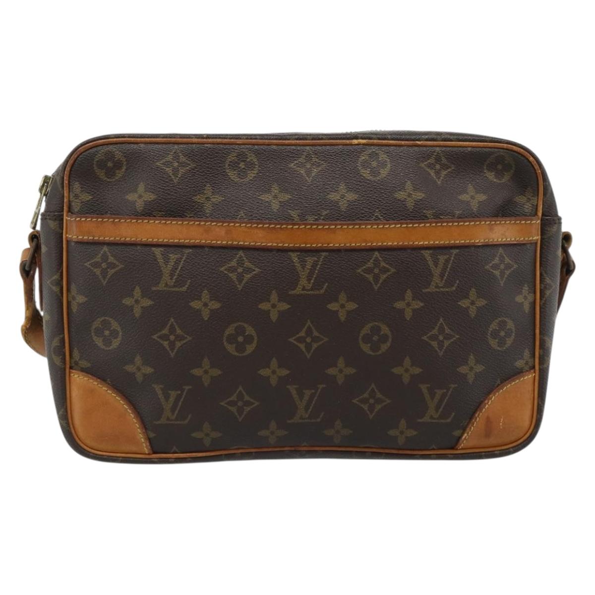 LOUIS VUITTON Monogram Trocadero 27 Shoulder Bag M51274 LV Auth ti3953