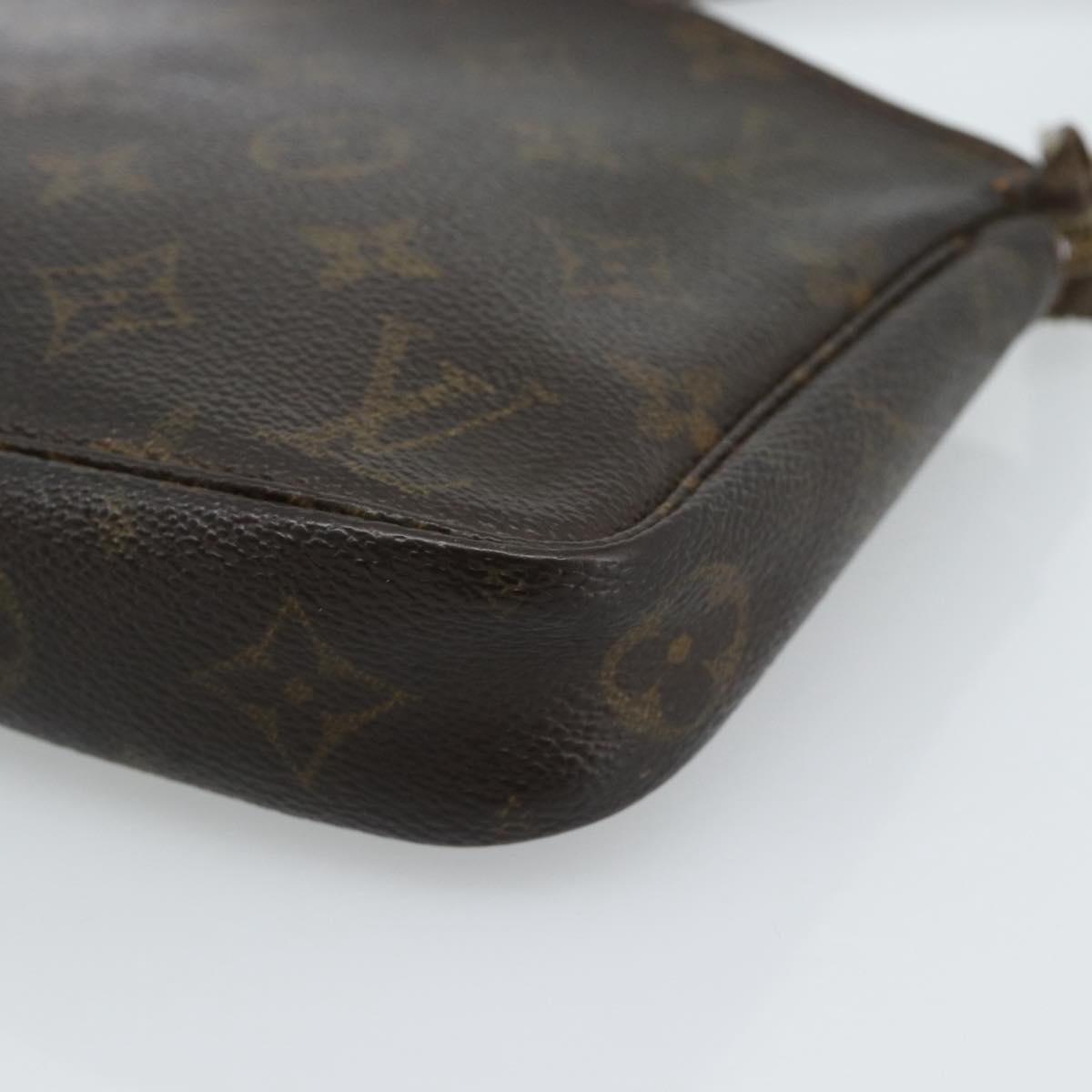 LOUIS VUITTON Monogram Pochette Accessoires Pouch M51980 LV Auth ti3956