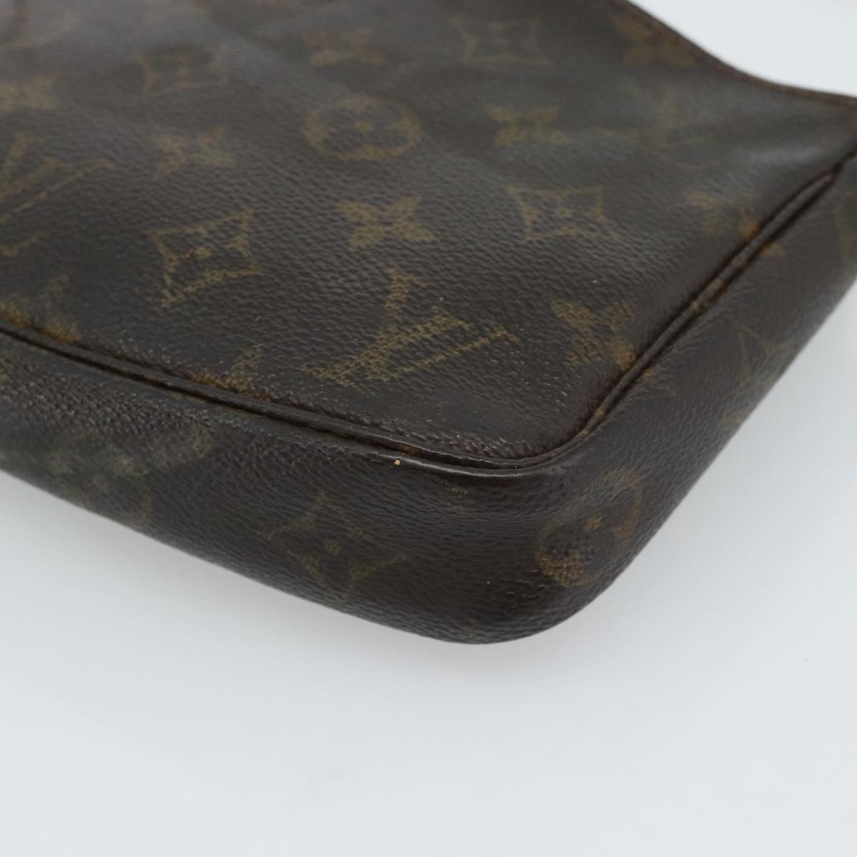LOUIS VUITTON Monogram Pochette Accessoires Pouch M51980 LV Auth ti3956