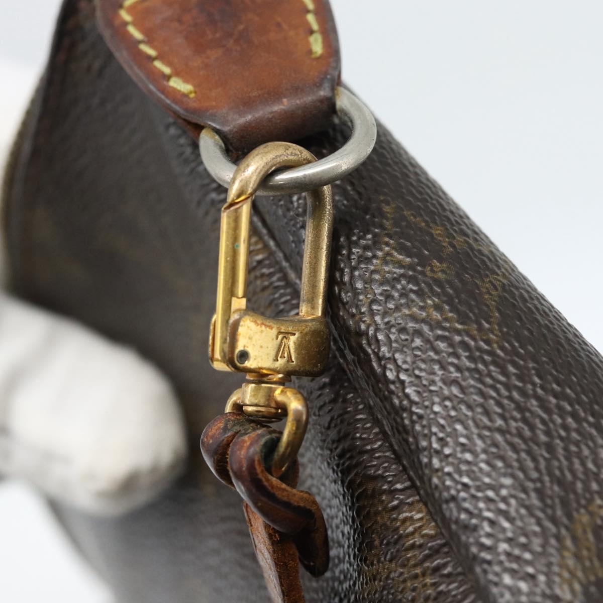 LOUIS VUITTON Monogram Pochette Accessoires Pouch M51980 LV Auth ti3956