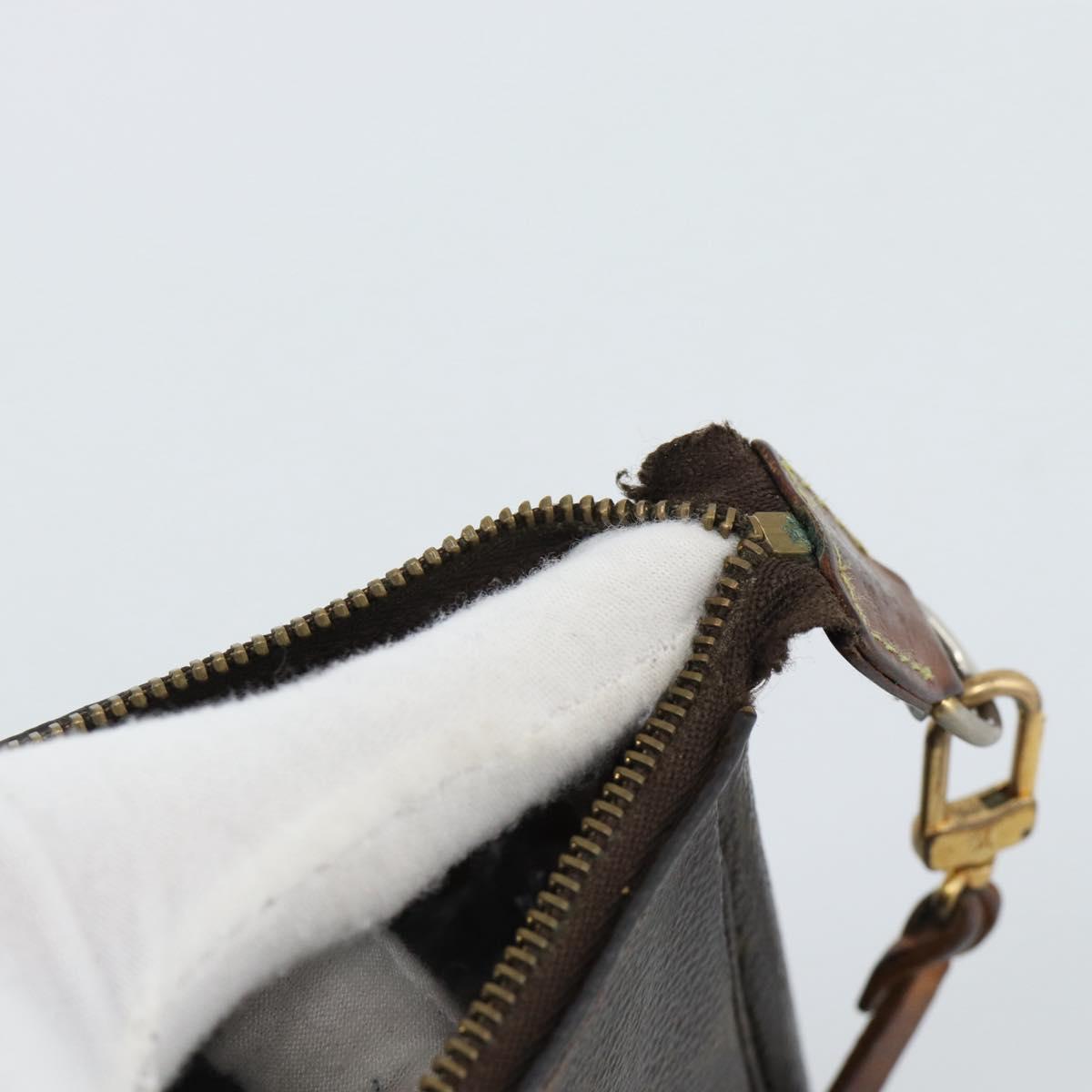 LOUIS VUITTON Monogram Pochette Accessoires Pouch M51980 LV Auth ti3956