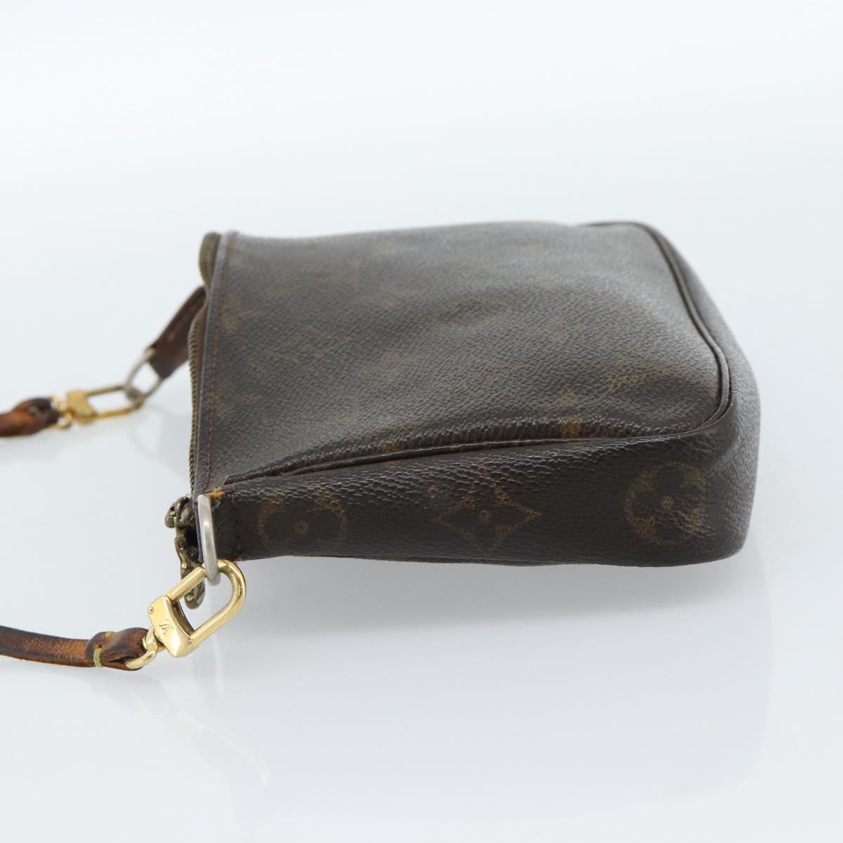 LOUIS VUITTON Monogram Pochette Accessoires Pouch M51980 LV Auth ti3956