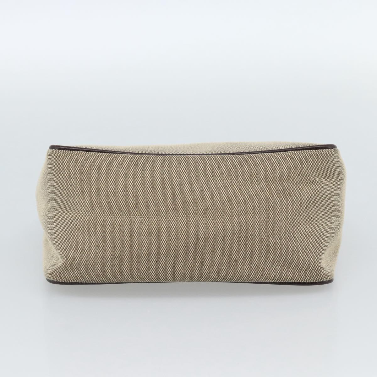 GUCCI Web Sherry Line Shoulder Pouch Canvas 106644 Auth ti3973