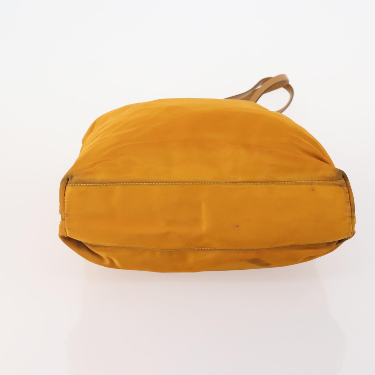 PRADA Shoulder Bag Nylon 2 Set Orange Red Auth ti3988
