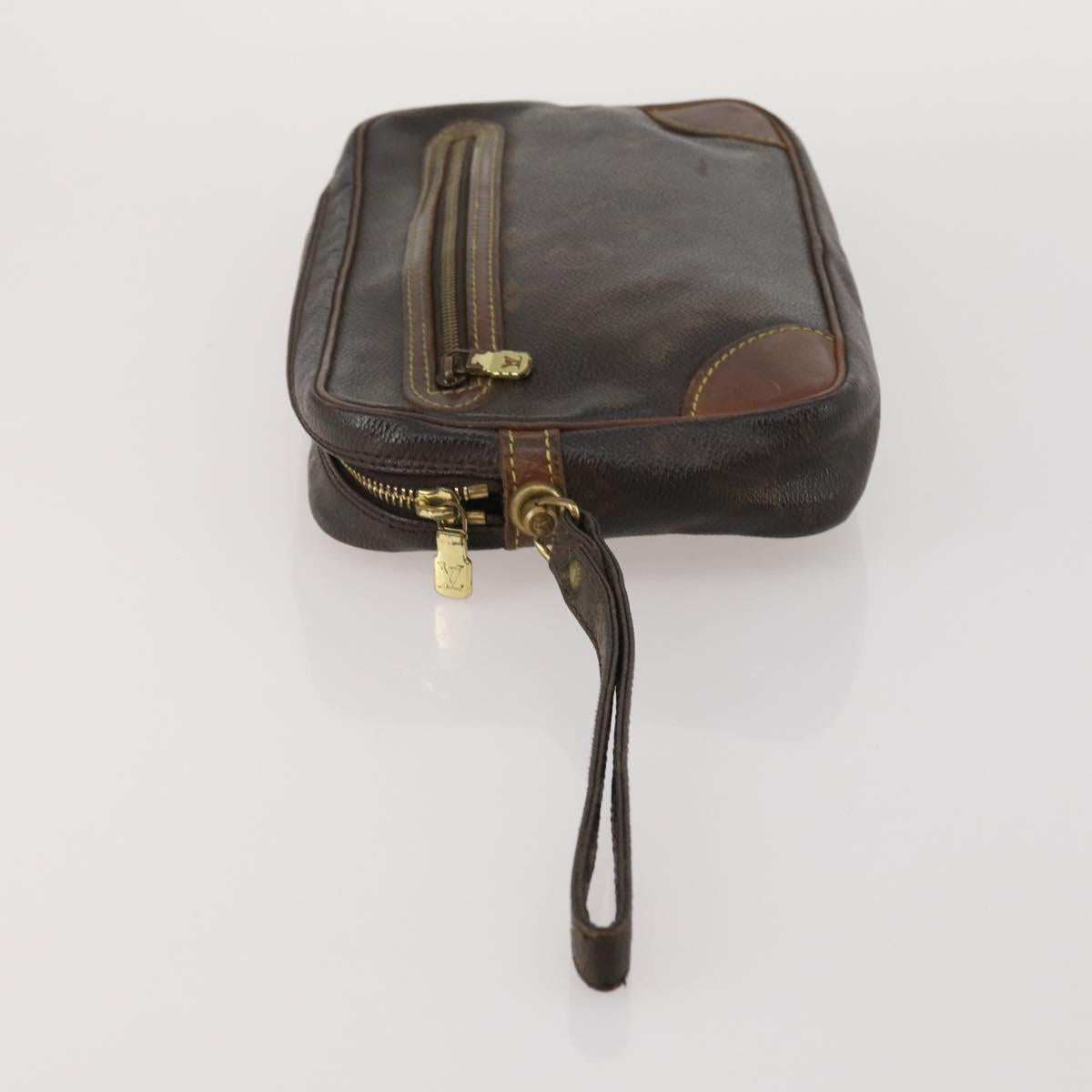 LOUIS VUITTON Monogram Clutch Bag 4 Set LV Auth ti3993