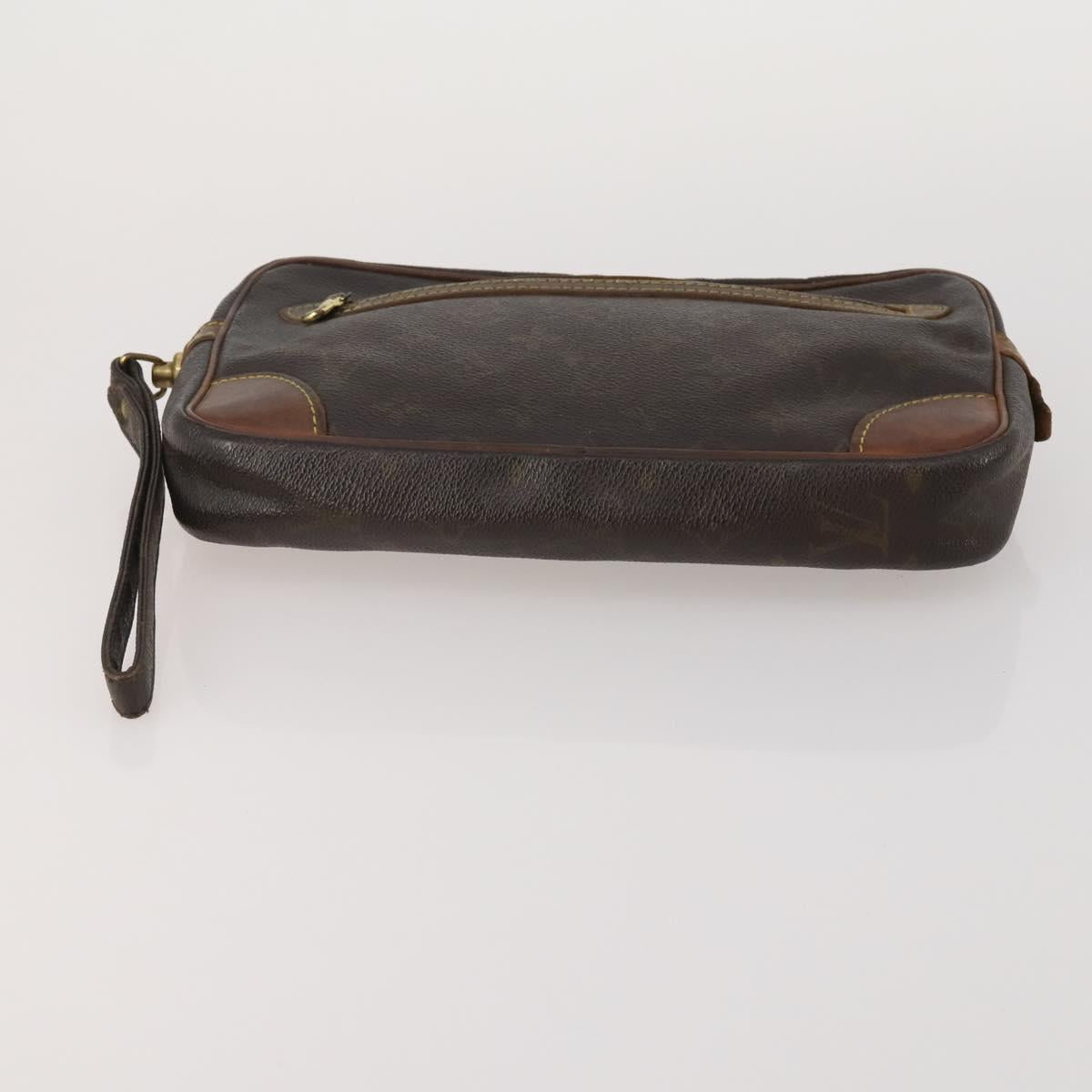 LOUIS VUITTON Monogram Clutch Bag 4 Set LV Auth ti3993