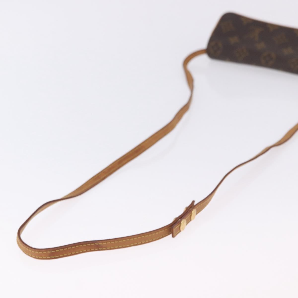 LOUIS VUITTON Monogram Pochette Twin PM Shoulder Bag M51854 LV Auth ti3996