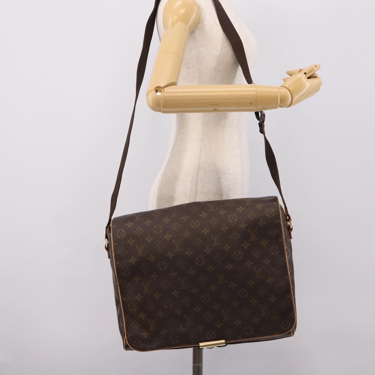 LOUIS VUITTON Monogram Abbesses Shoulder Bag M45257 LV Auth ti3999