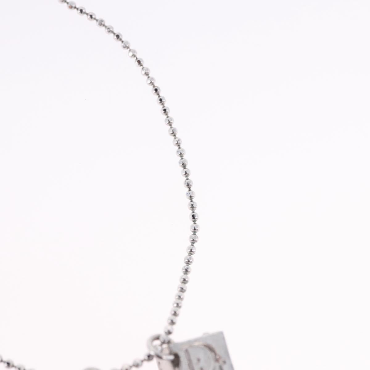 Christian Dior Bracelet Metal Silver Auth ti4011