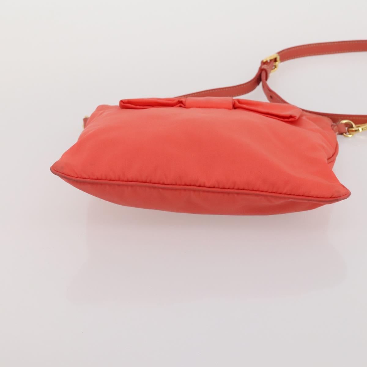 PRADA Tote Bag Shoulder Bag Nylon 4 Set Navy Pink Auth ti4037