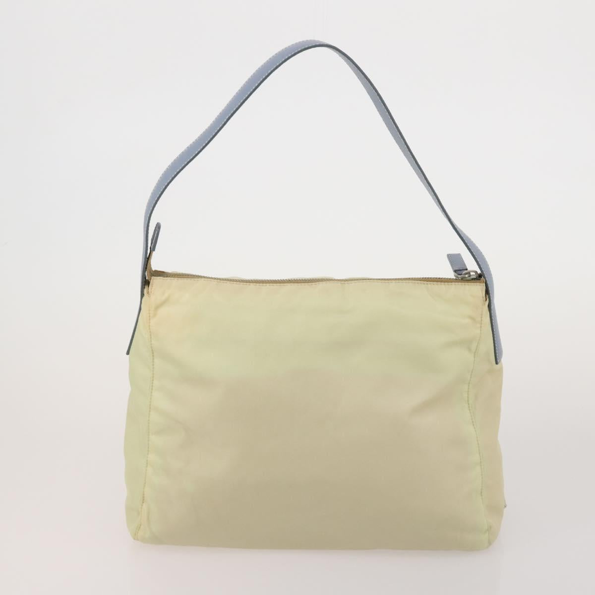 PRADA Shoulder Bag Tote Bag Nylon 4 Set Khaki Pink Auth ti4038