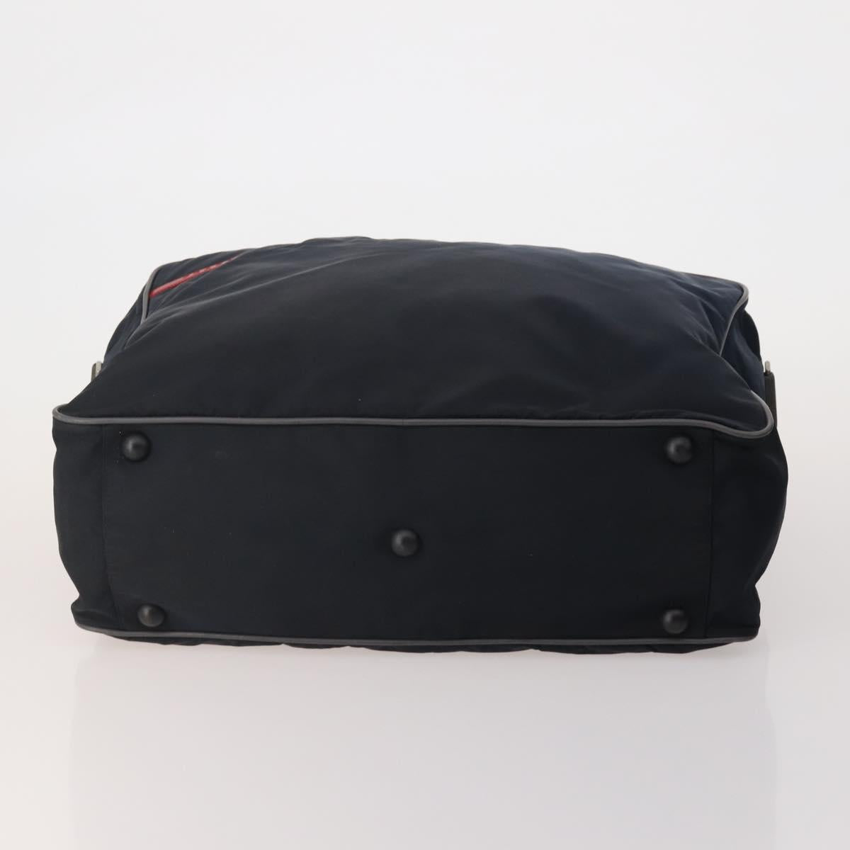 PRADA Tote Bag Shoulder Bag Hand Bag Nylon 5 Set Navy Khaki Auth ti4039