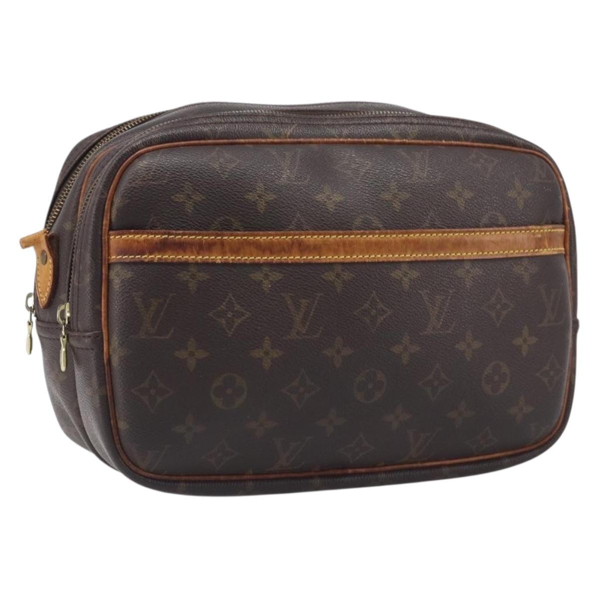 LOUIS VUITTON Monogram Reporter PM Shoulder Bag M45254 LV Auth ti4041