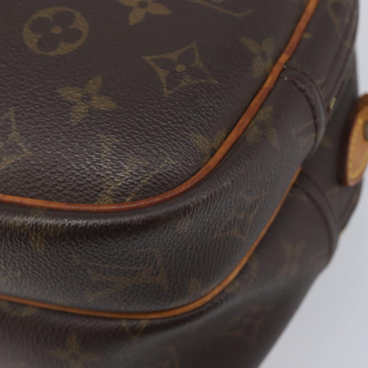 LOUIS VUITTON Monogram Reporter PM Shoulder Bag M45254 LV Auth ti4041
