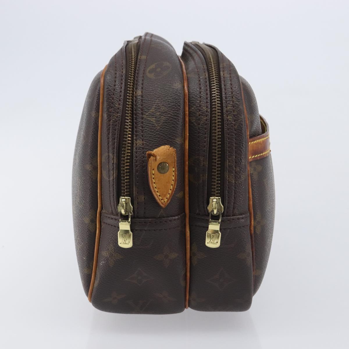 LOUIS VUITTON Monogram Reporter PM Shoulder Bag M45254 LV Auth ti4041