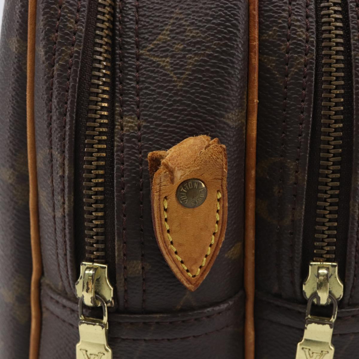 LOUIS VUITTON Monogram Reporter PM Shoulder Bag M45254 LV Auth ti4041