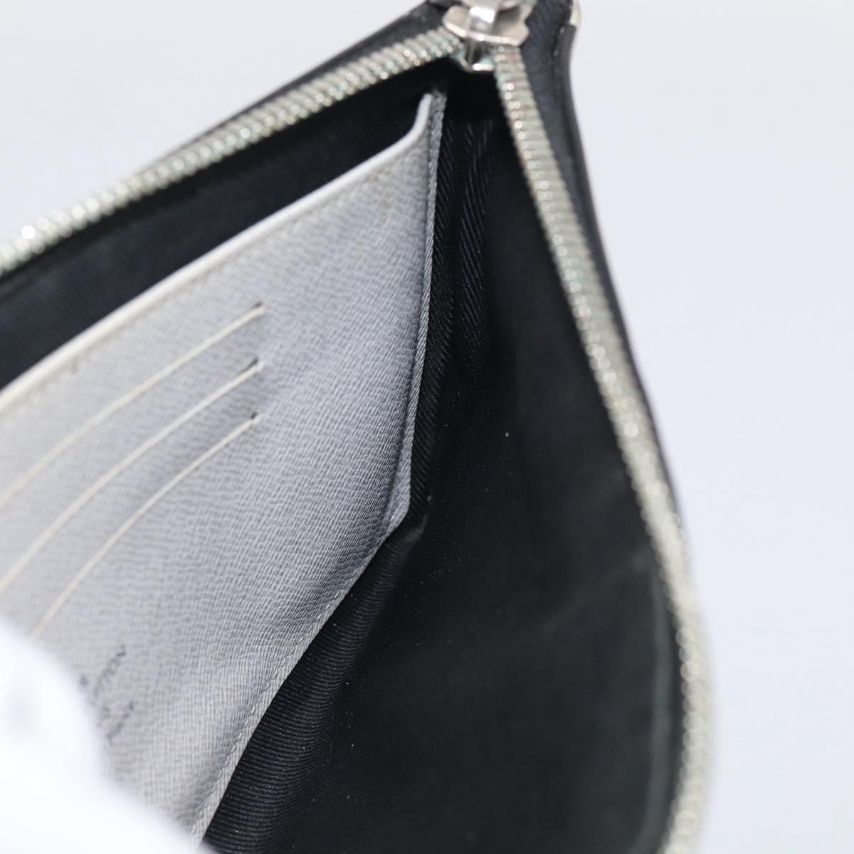 LOUIS VUITTON Taigalama Pochette Discovery PM Bag White M30279 LV Auth ti4043