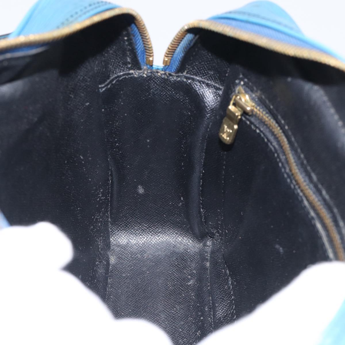 LOUIS VUITTON Epi Trocadero 27 Shoulder Bag Blue M52315 LV Auth ti4046