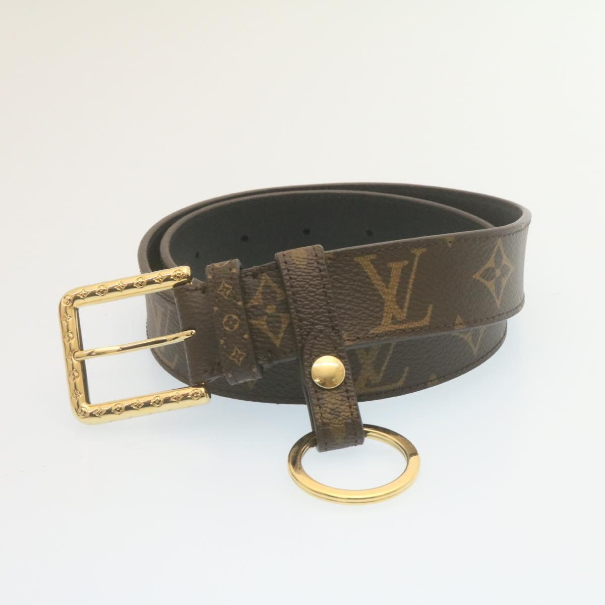 LOUIS VUITTON Monogram Ceinture Daily Multi Pocket Waist Bag M0236Y Auth ai676SAM