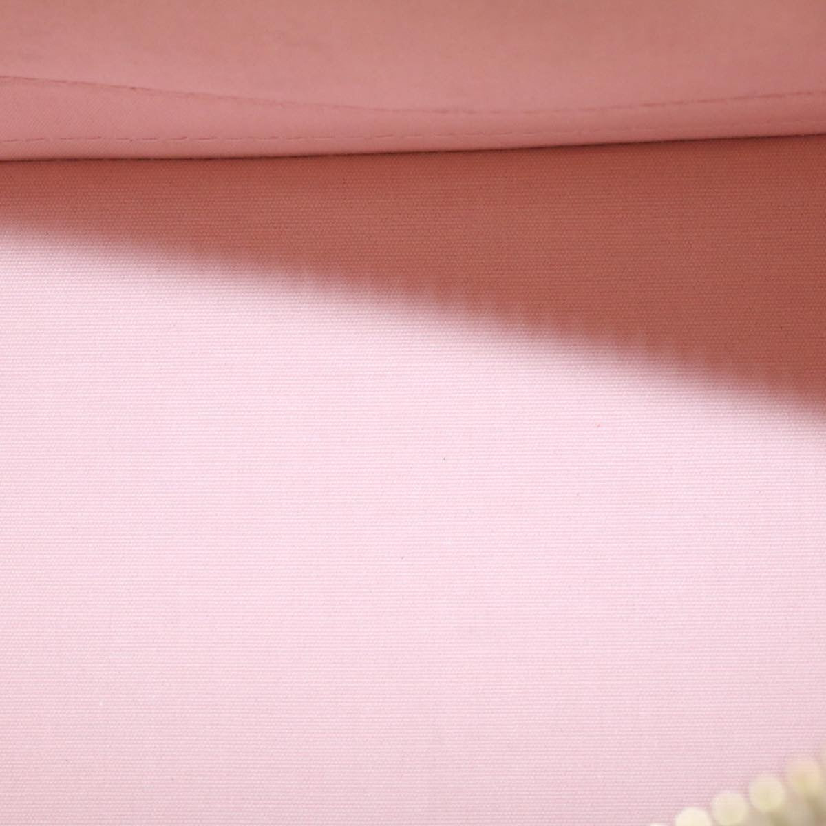 LOUIS VUITTON Vernis Rayures Alma BB Hand Bag 2way Beige Pink M90970 Auth ai678M