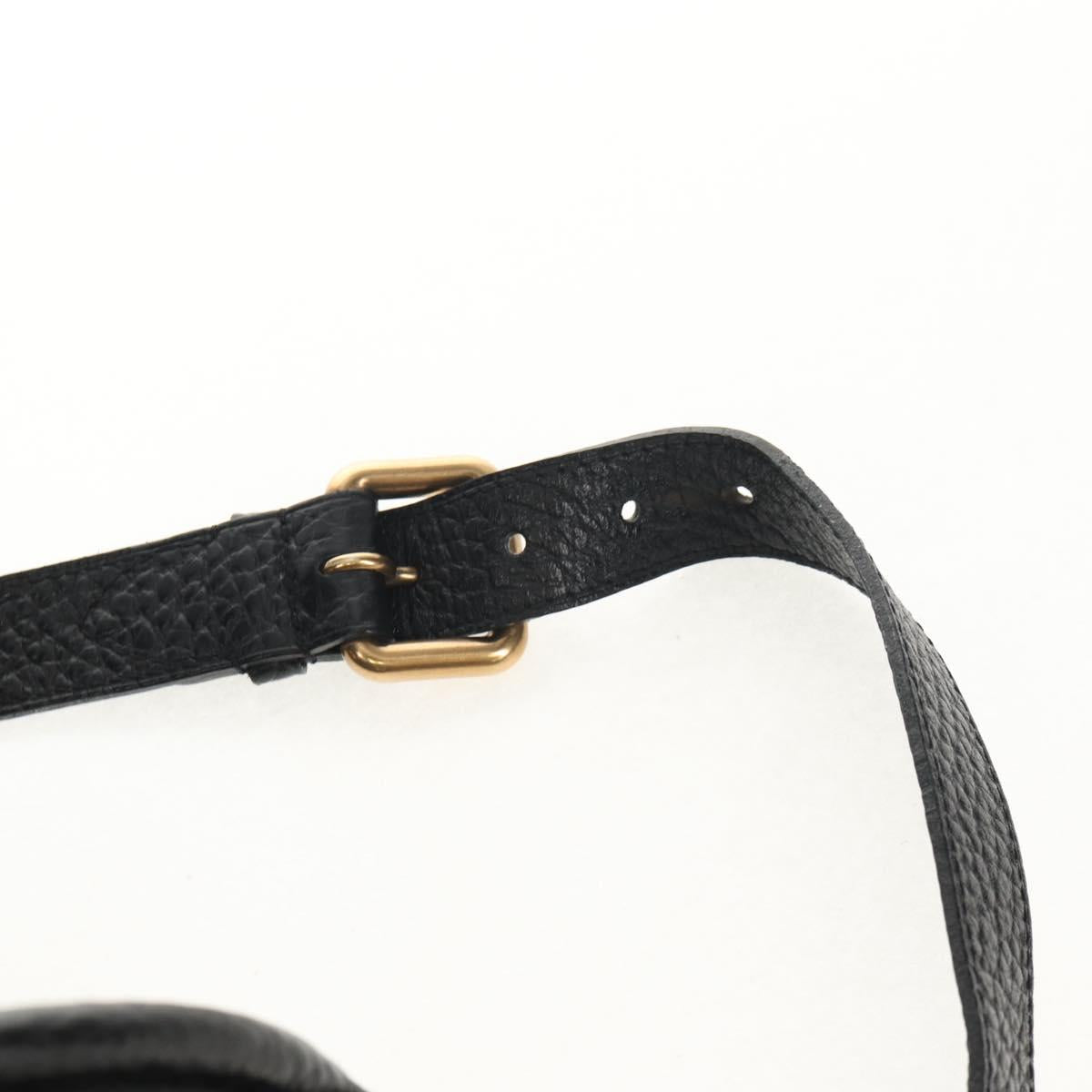 LOUIS VUITTON Monogram Denim Neo Cabby MM Bag 2way Black M95351 LV Auth TR157