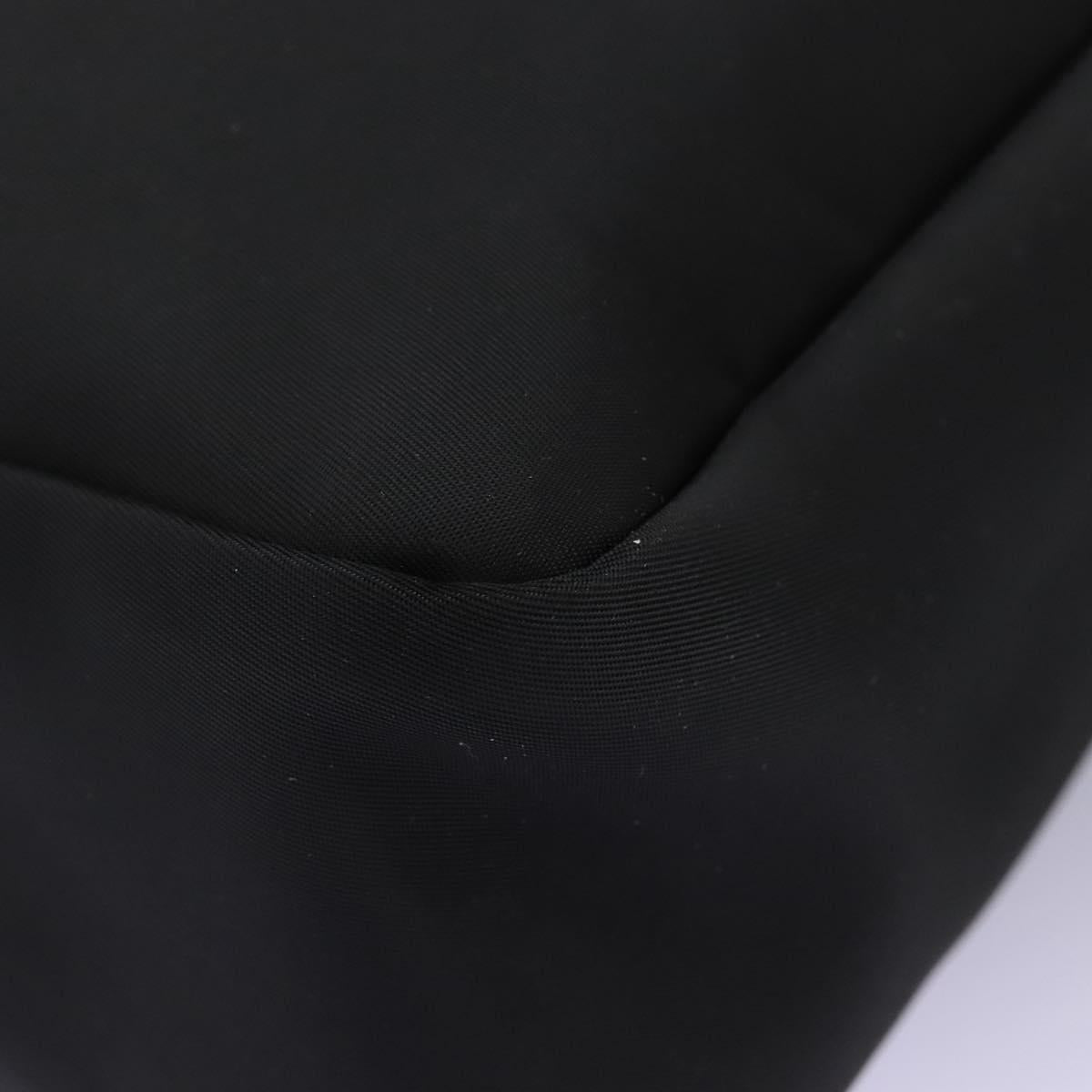 FENDI Shoulder Bag Nylon 2way Black Auth TR24