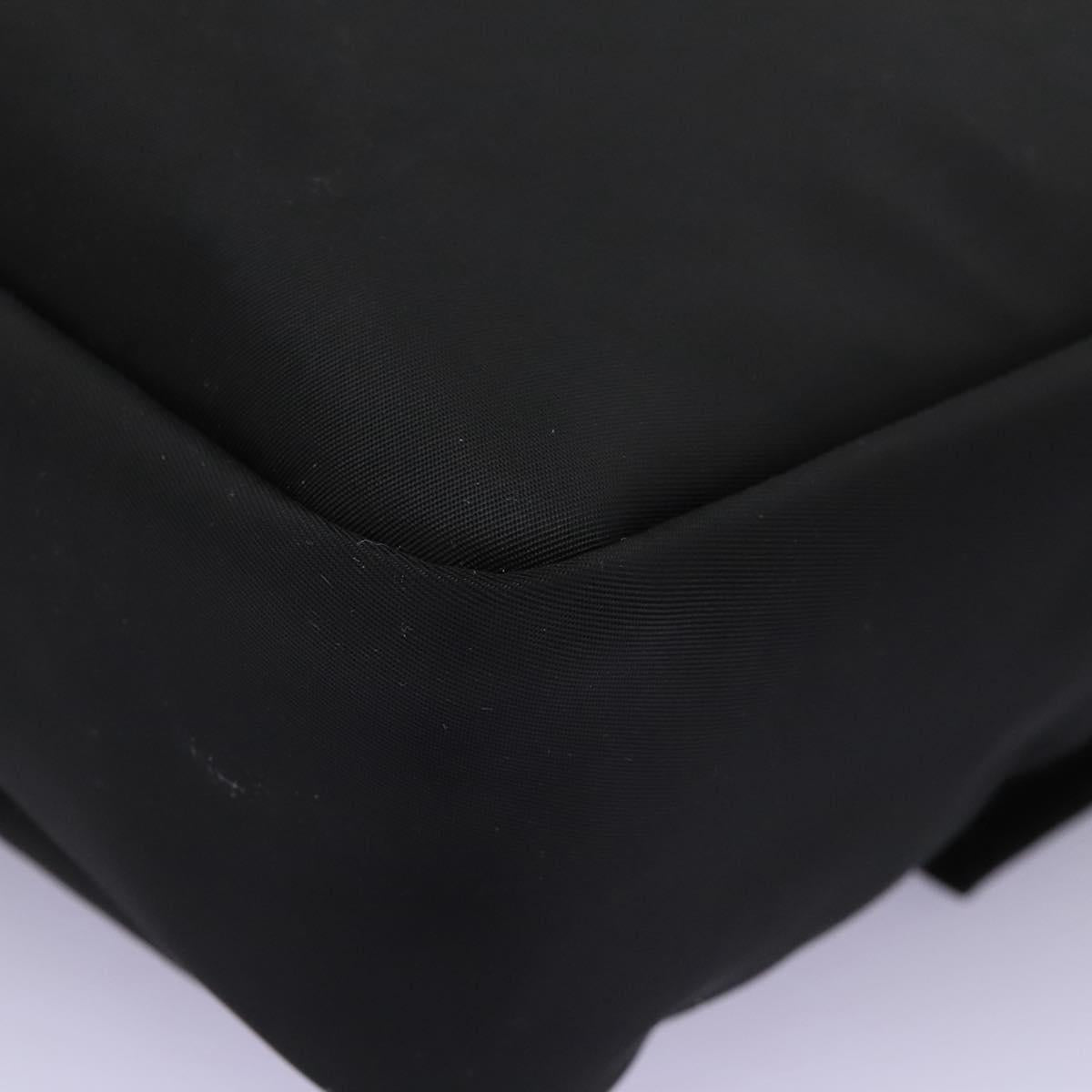 FENDI Shoulder Bag Nylon 2way Black Auth TR24