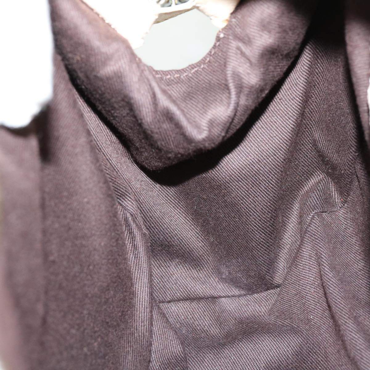 BALLY Hand Bag Leather Ivory Auth yb529