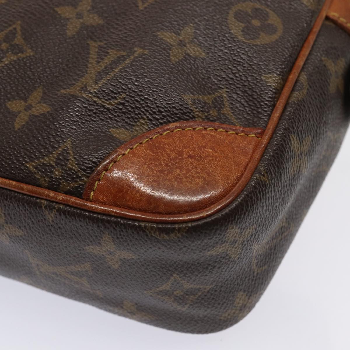 LOUIS VUITTON Monogram Compiegne 28 Clutch Bag M51845 LV Auth yb578