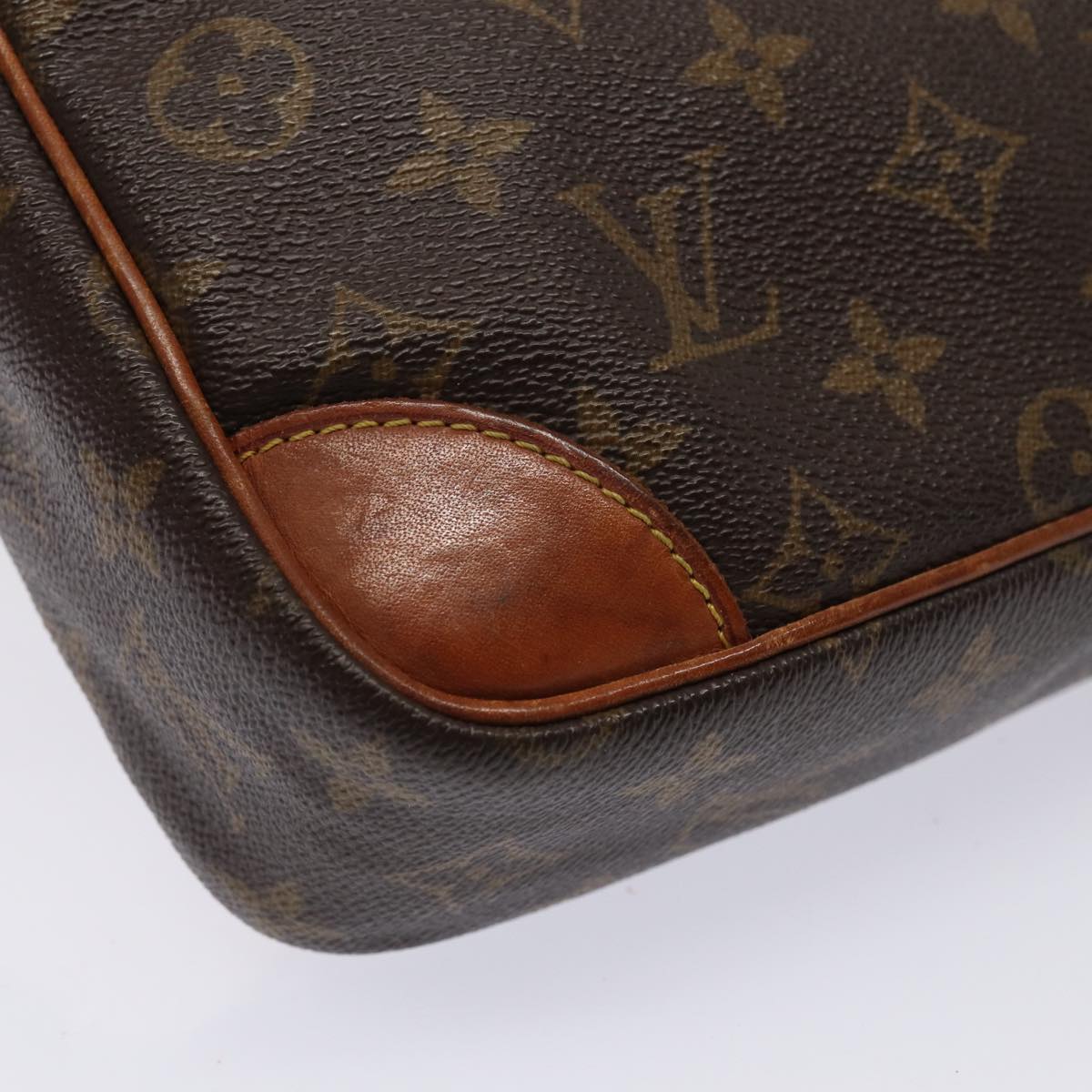 LOUIS VUITTON Monogram Compiegne 28 Clutch Bag M51845 LV Auth yb578