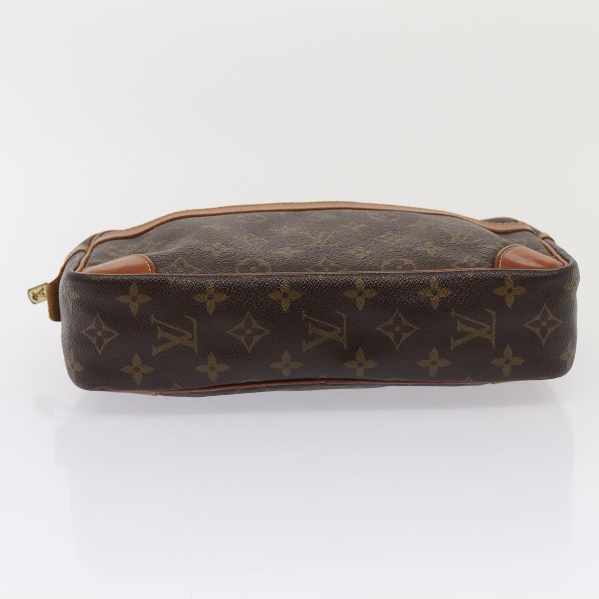 LOUIS VUITTON Monogram Compiegne 28 Clutch Bag M51845 LV Auth yb578