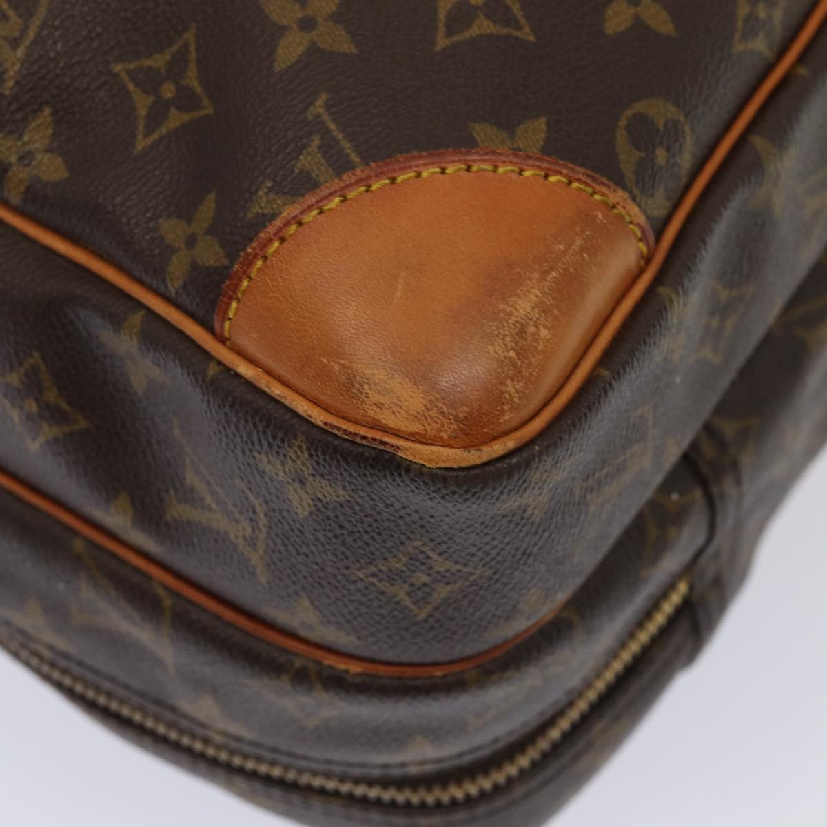 LOUIS VUITTON Monogram Sac 48 Heures Boston Bag M41383 LV Auth yb668
