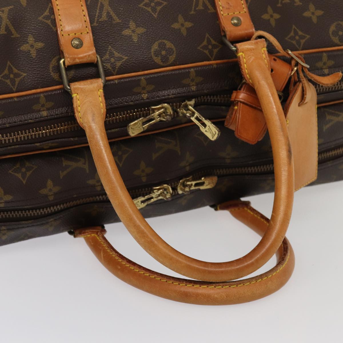 LOUIS VUITTON Monogram Sac 48 Heures Boston Bag M41383 LV Auth yb668