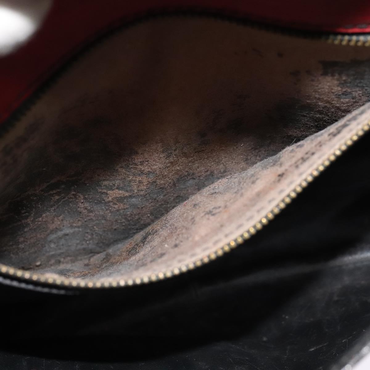 LOUIS VUITTON Epi Saint Cloud GM Shoulder Bag Red M52197 LV Auth yb724