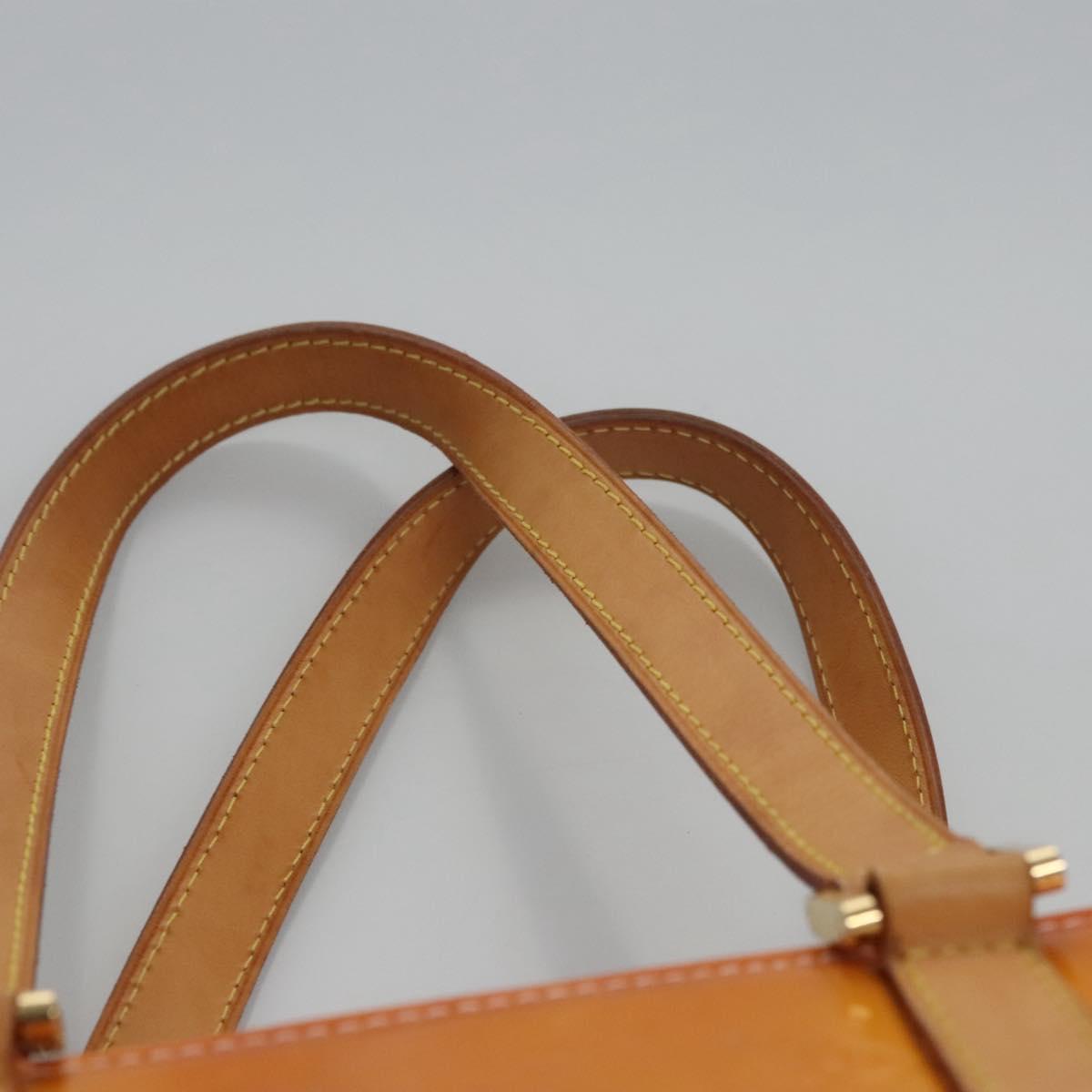 LOUIS VUITTON Monogram Vernis Columbus Bag Marshmallow Pink M91032 Auth yb774