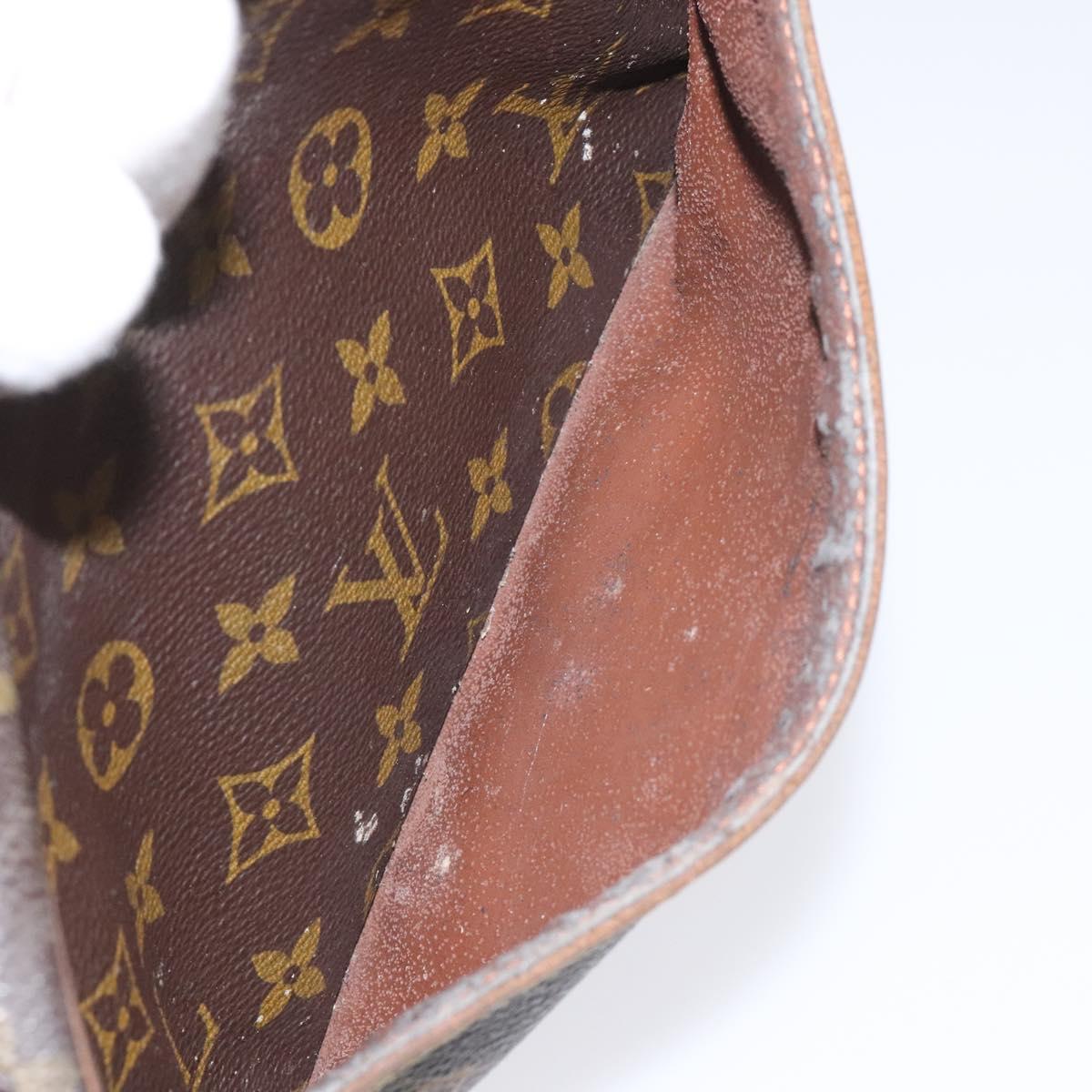 LOUIS VUITTON Monogram Compiegne 23 Clutch Bag M51847 LV Auth yb775
