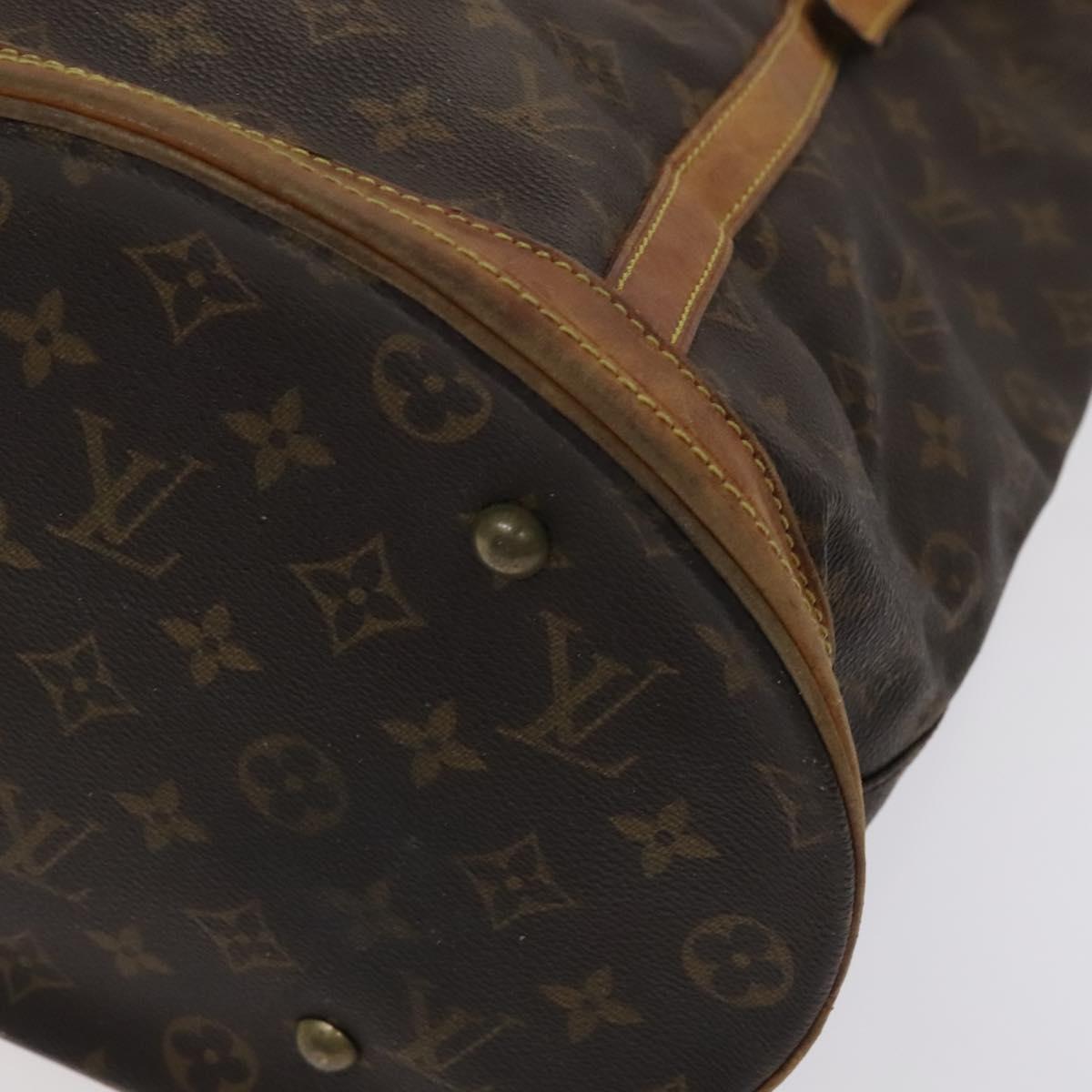 LOUIS VUITTON Monogram Bucket GM Shoulder Bag M42236 LV Auth yb777