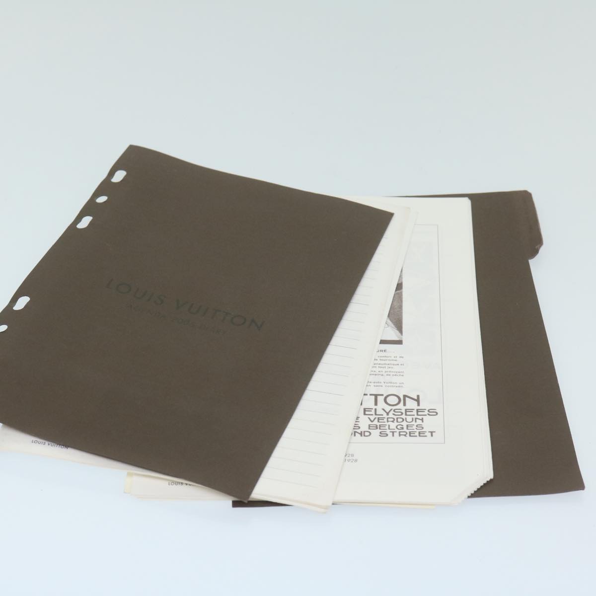LOUIS VUITTON Multicolor Agenda GM Day Planner Cover Black R20893 Auth yk10093V