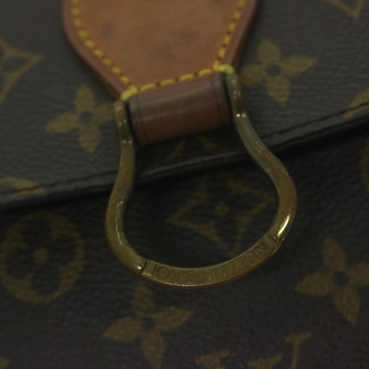 LOUIS VUITTON Monogram Saint Cloud GM Shoulder Bag M51242 LV Auth yk10136